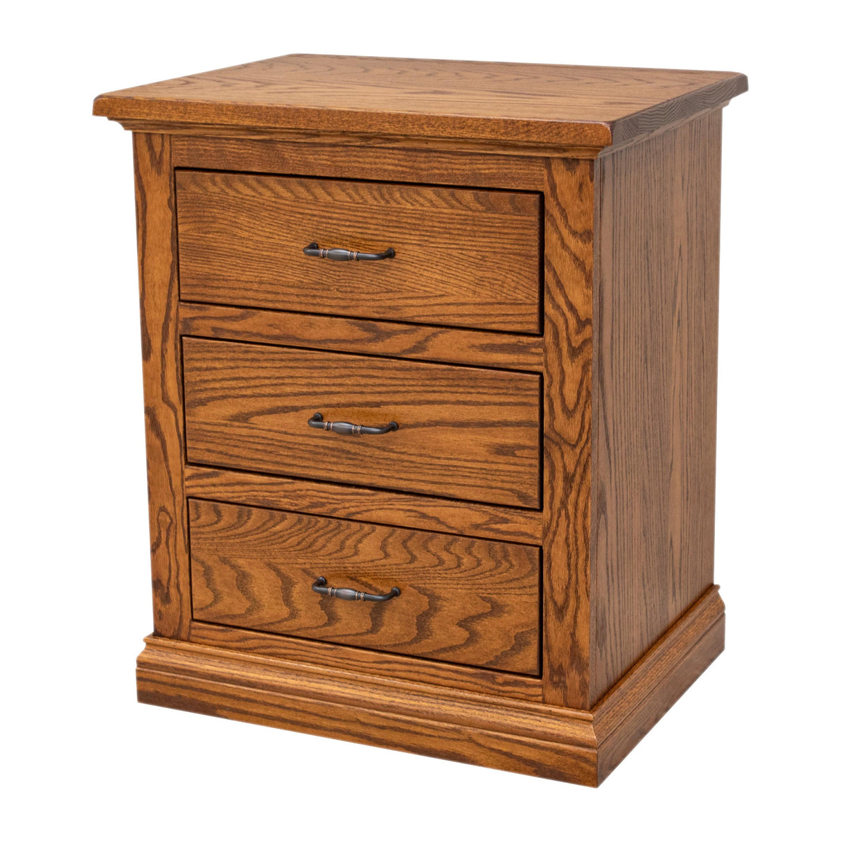 Portland 3-Drawer Nightstand