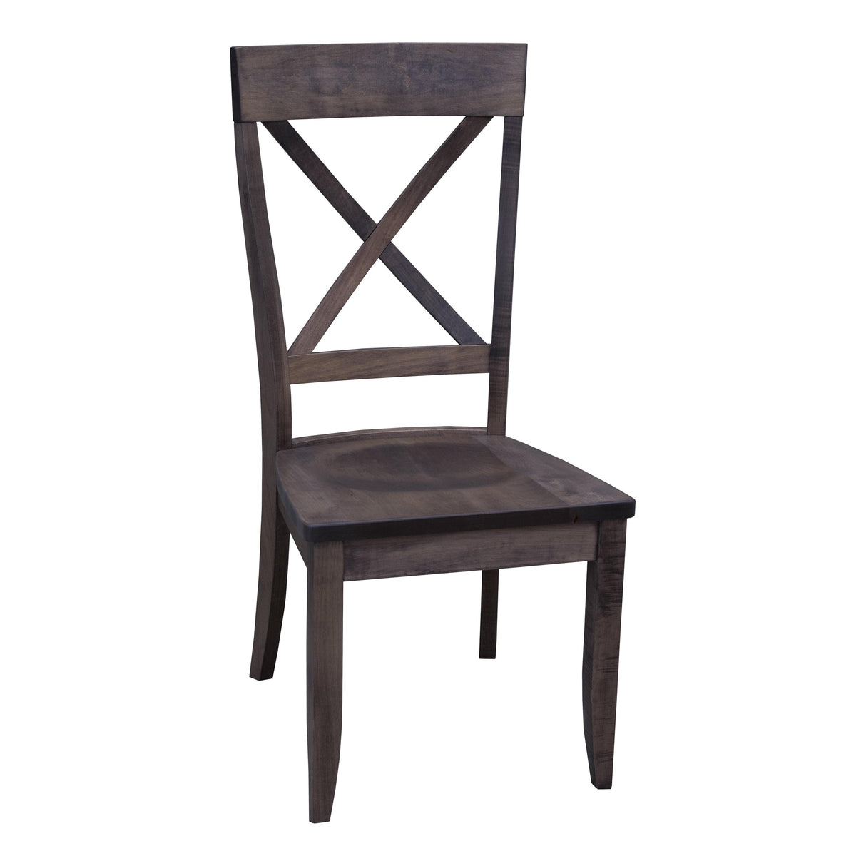 Portland X Back Maple Wood Side Dining Chair | DK