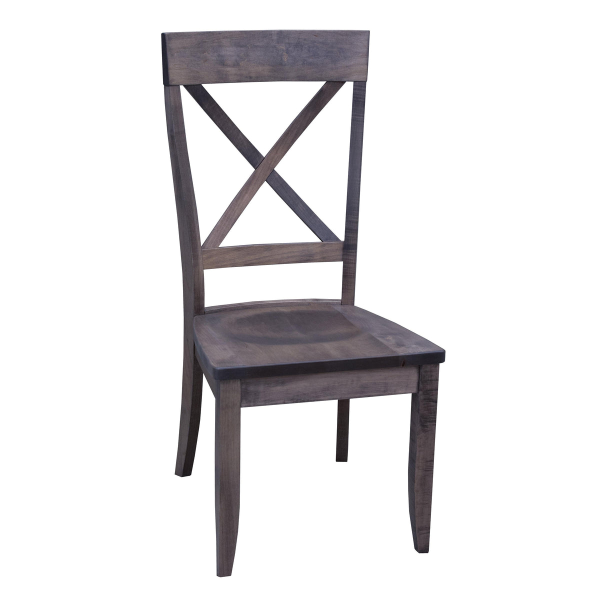 Portland X Back Maple Wood Side Dining Chair | GS