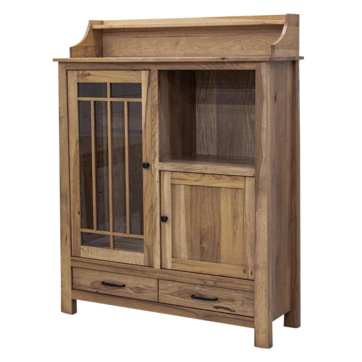 OBG Pottery Pantry Hickory Wood Cabinet | CO