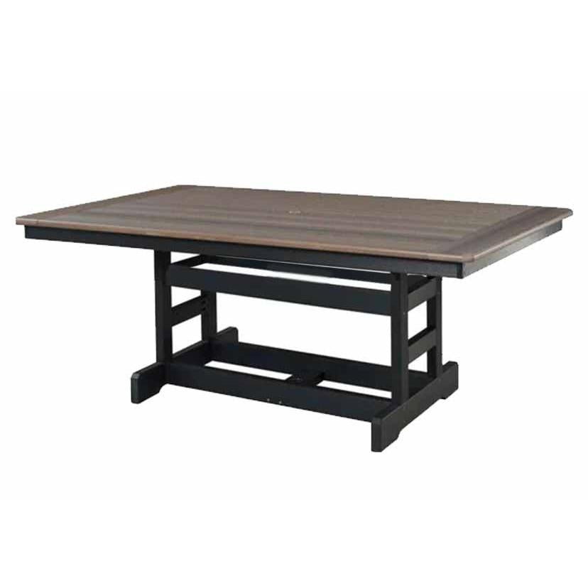 Premier Outdoor Amish Poly Rectangle Dining Table - S/P