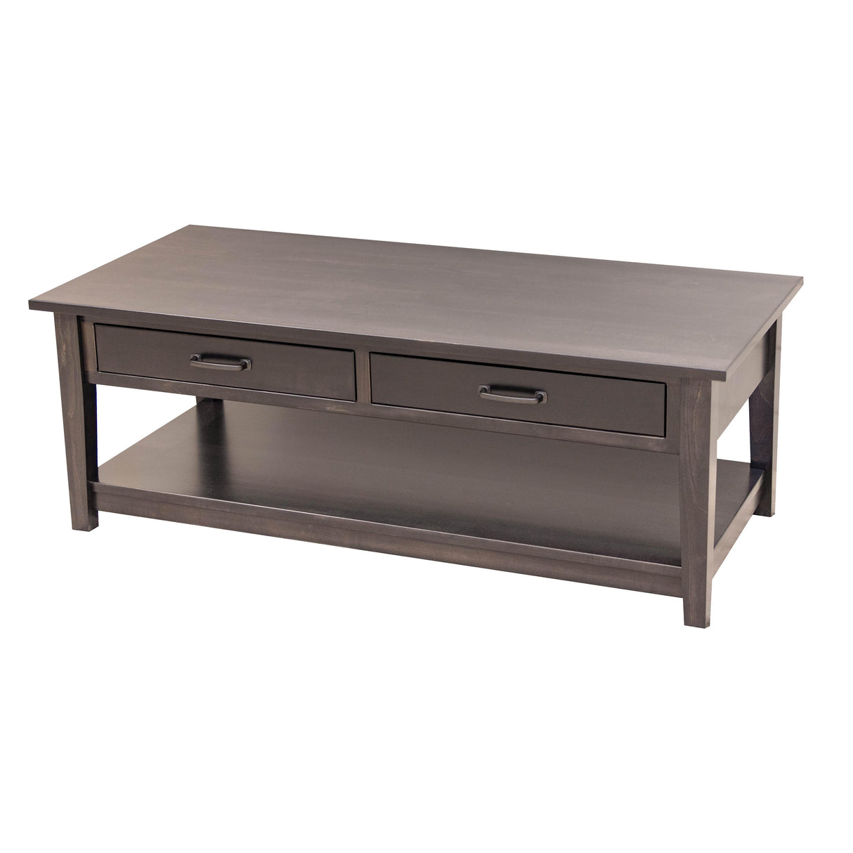 Riverton Maple Wood Rectangle Open Coffee Table | GS