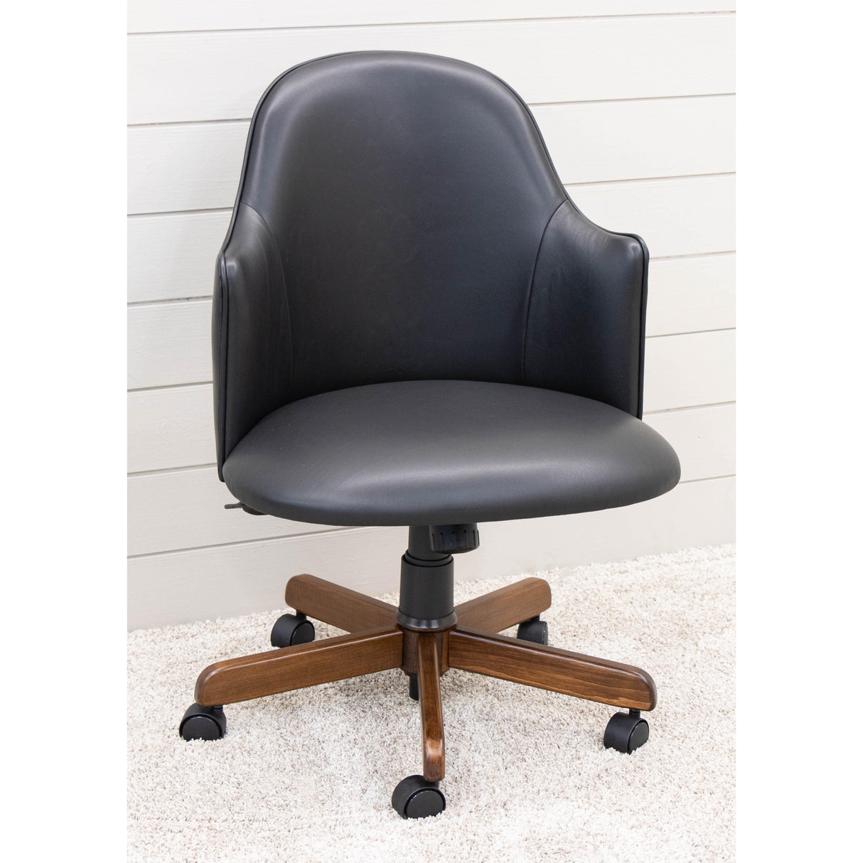 Reno Black Faux Leather Office Chair | M-ASB