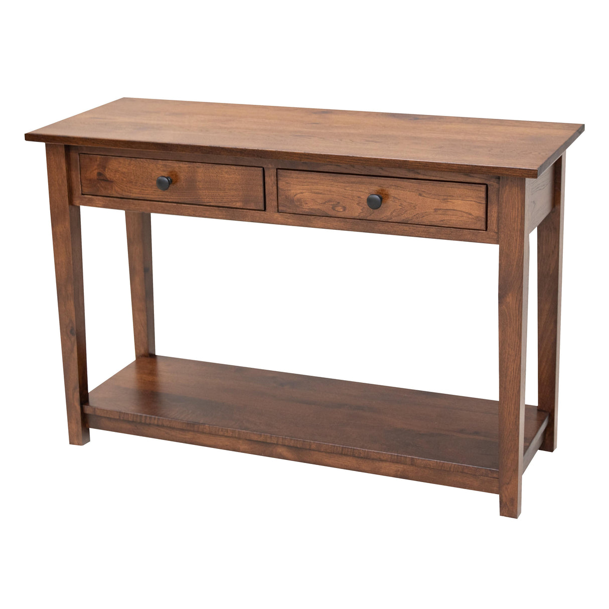 Riverton Hickory Wood Open Sofa Table | ASB