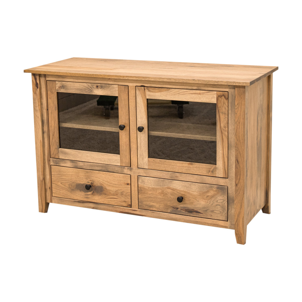 Riverton 48" Hickory Wood TV Console | WB