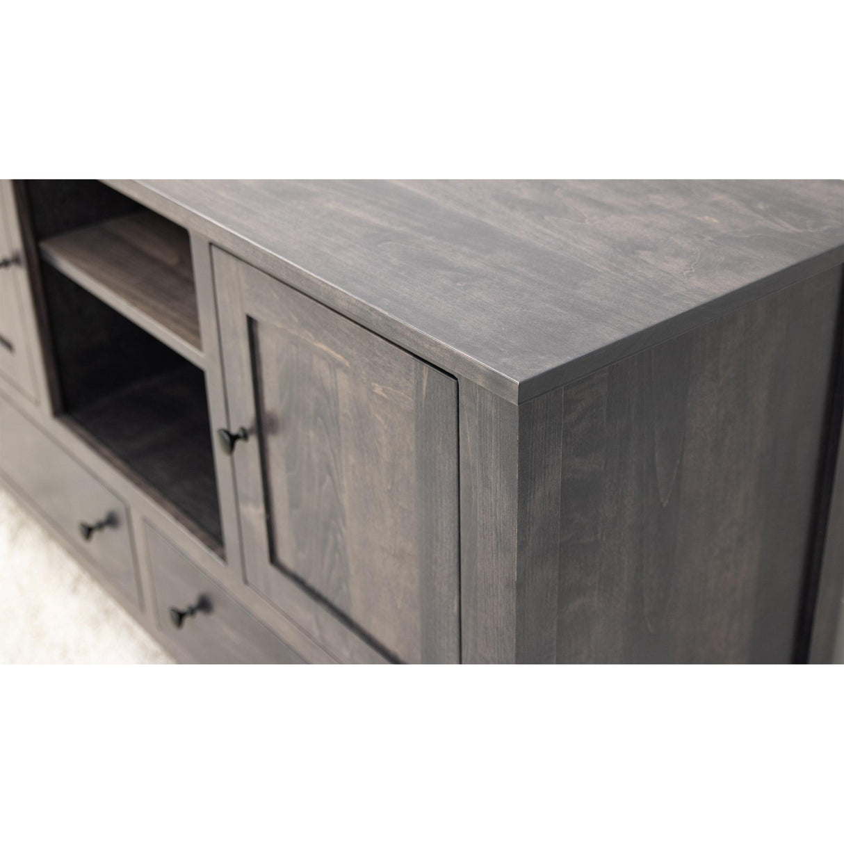 Riverton 60" Maple Wood TV Console | GS