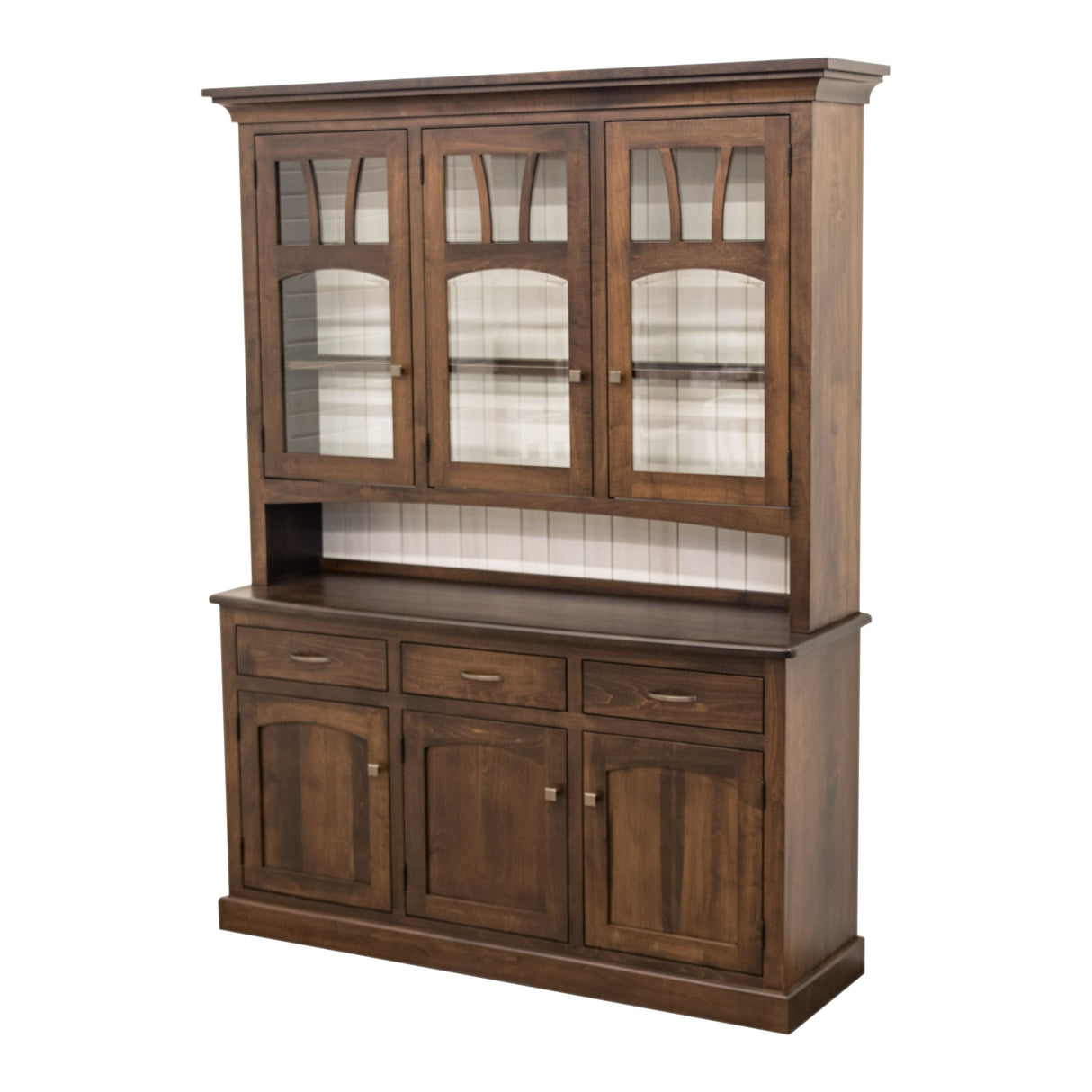 Ellington Maple Wood Hutch - 3-Door | GW&CO