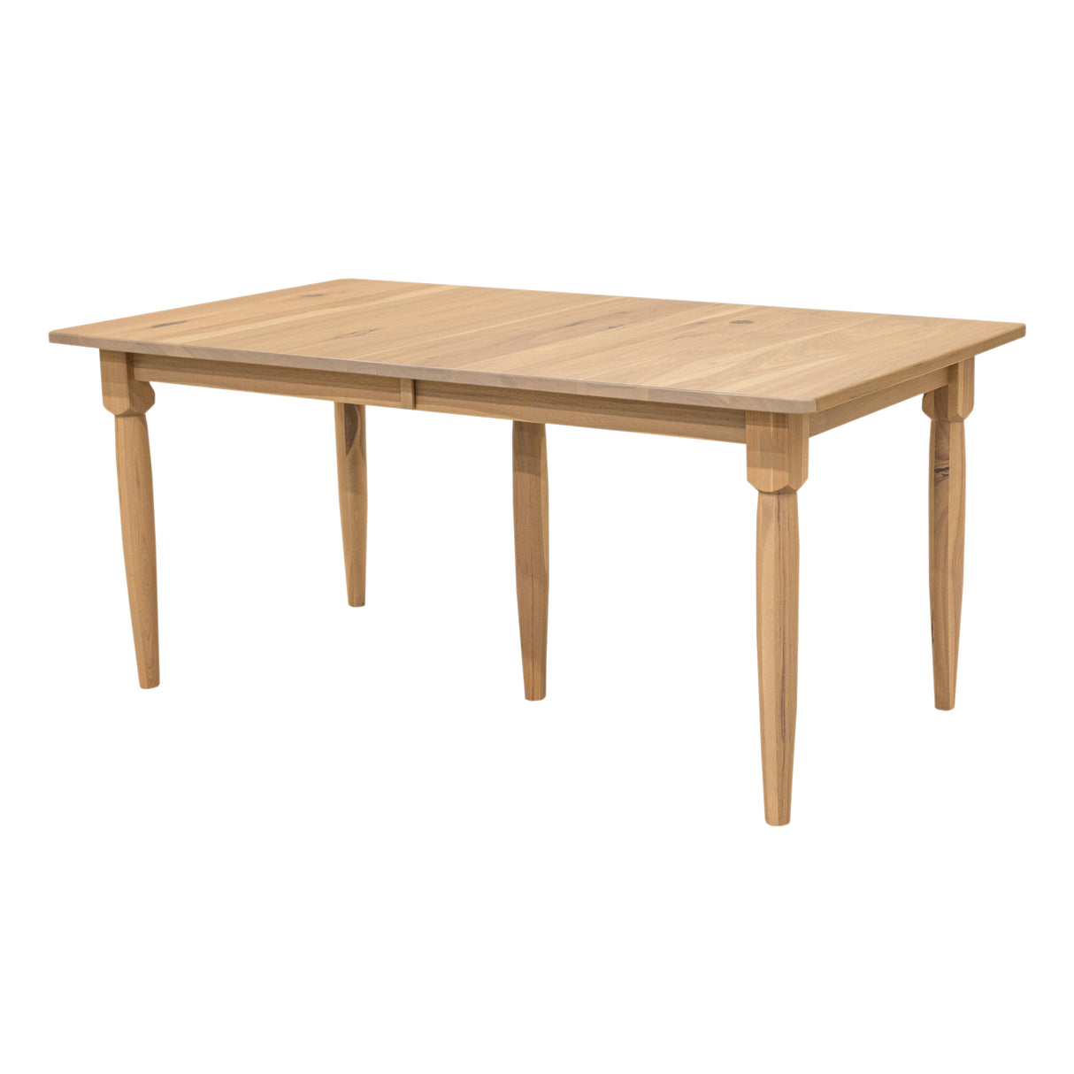 Cassidy Mid Century Hickory Wood Extending Dining Table | WB