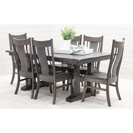 Rowan Hickory Wood Extending Dining Table | GS