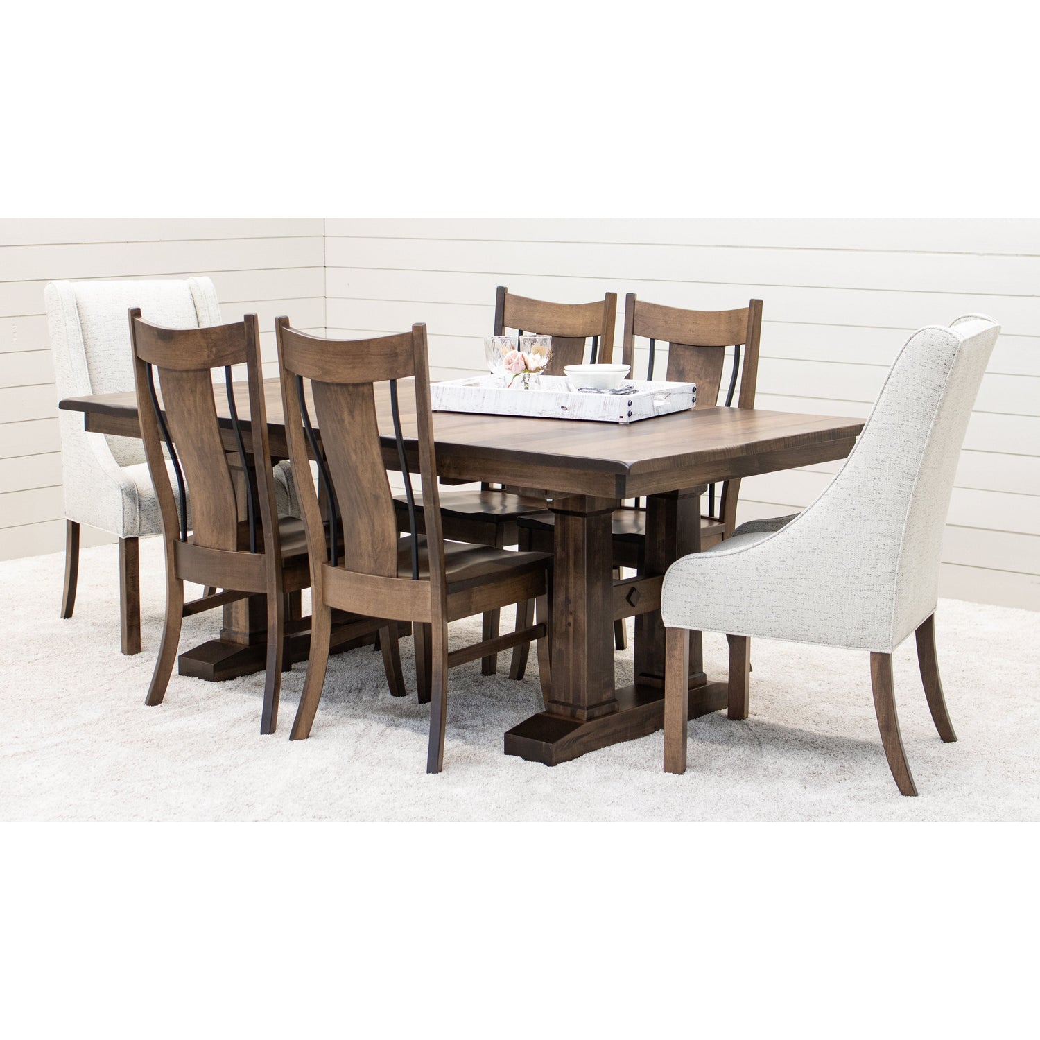 Rowan Maple Wood Extending Dining Table | CO