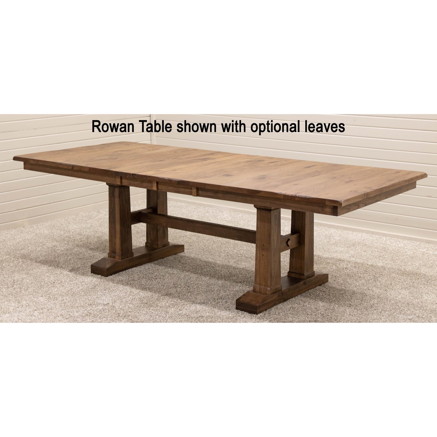 Rowan Maple Wood Extending Dining Table | HC