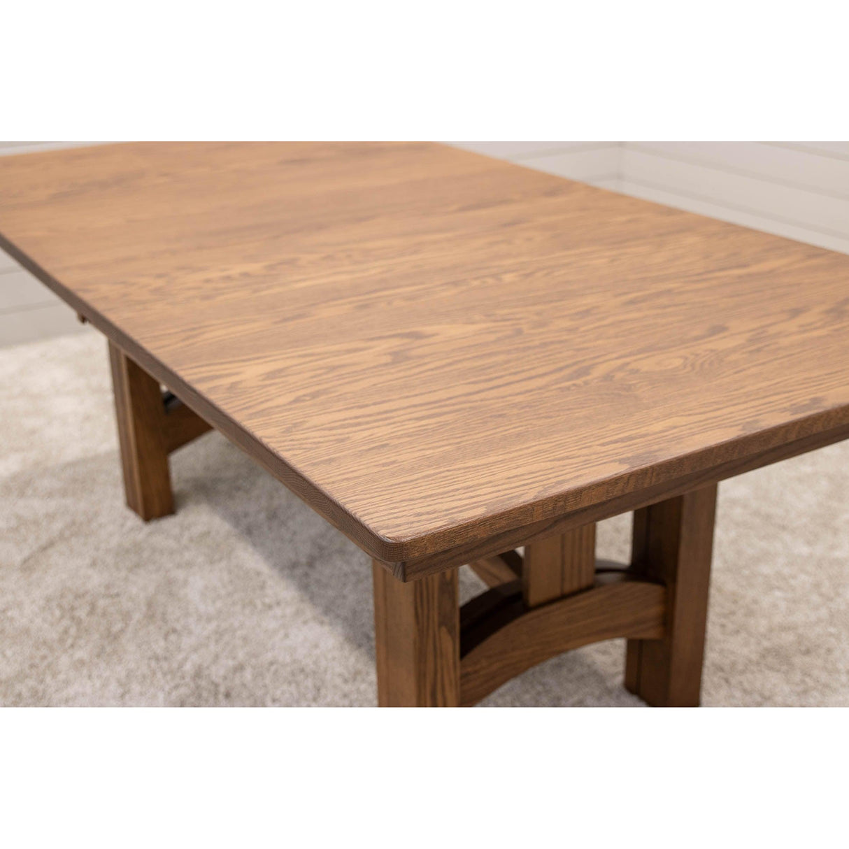Shaker Hill Extra Large Oak Wood Dining Table | HC