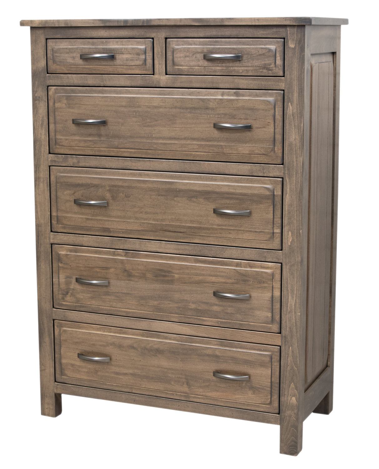 Savannah Farmhouse Maple Solid Wood 6-Piece King Bedroom Set