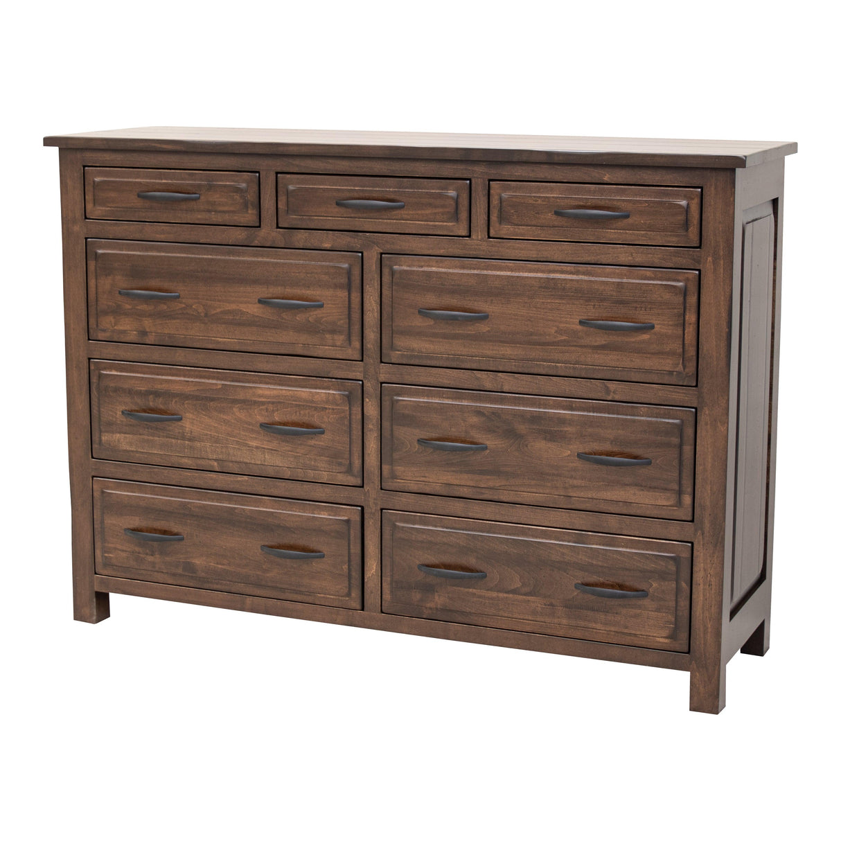 Savannah Rustic 9-Drawer Tall Dresser