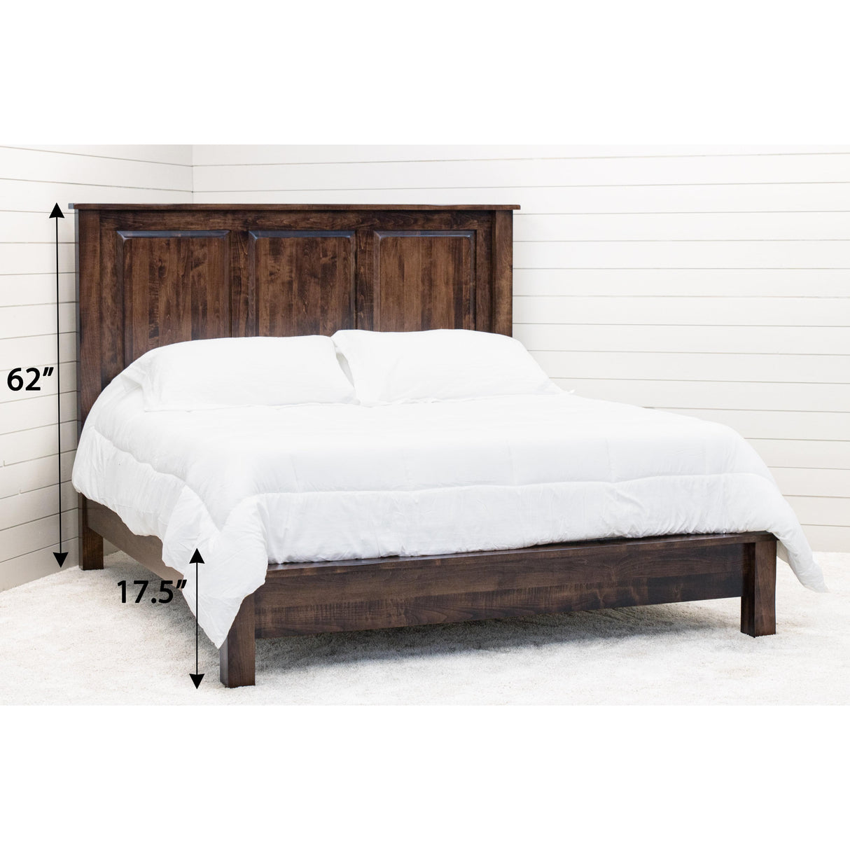 Savannah Rustic Storage Platform Bed