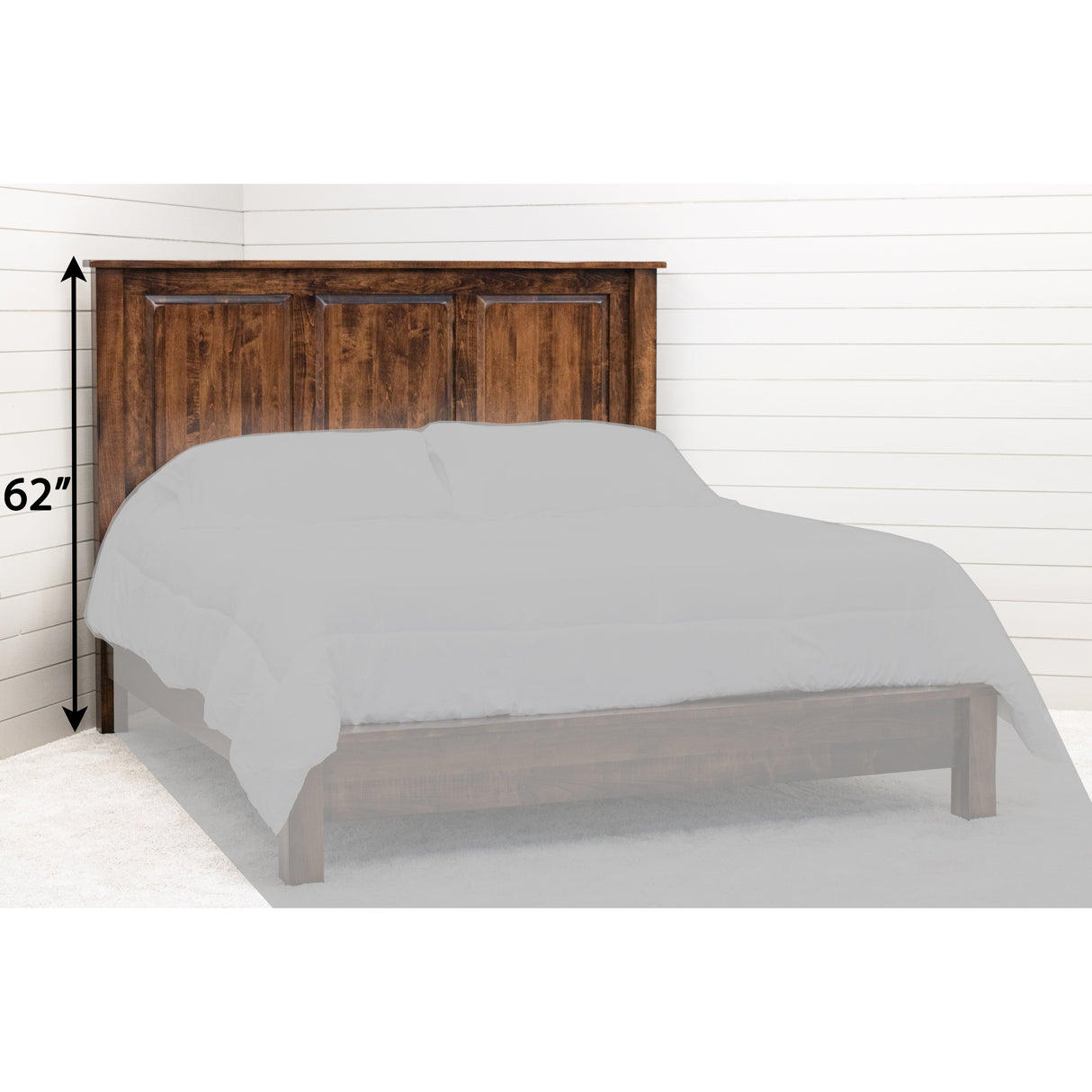 Savannah Rustic Solid Wood Headboard Only