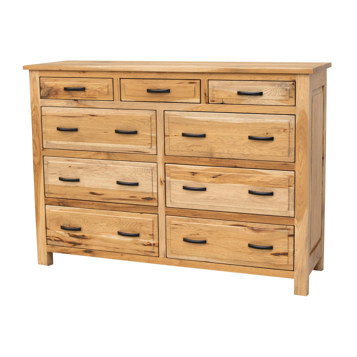 Savannah Rustic 9-Drawer Tall Dresser