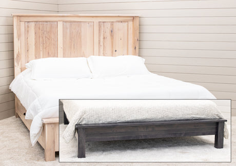 Savannah Rustic Storage Platform Bed