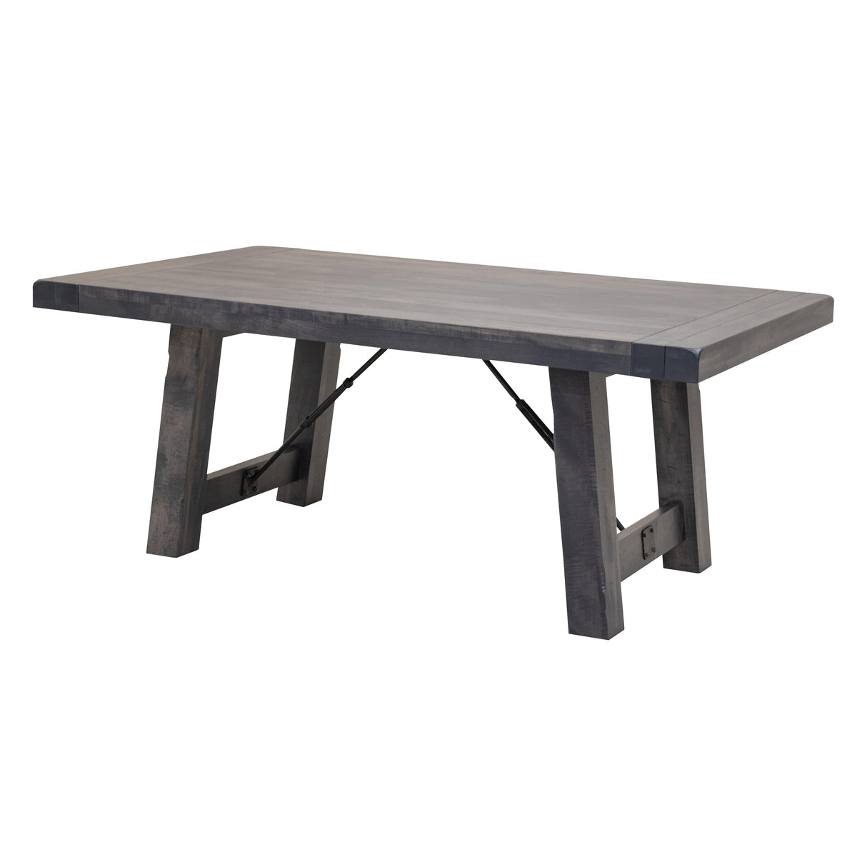 Settler's Trestle Maple Wood Extending Dining Table | GS
