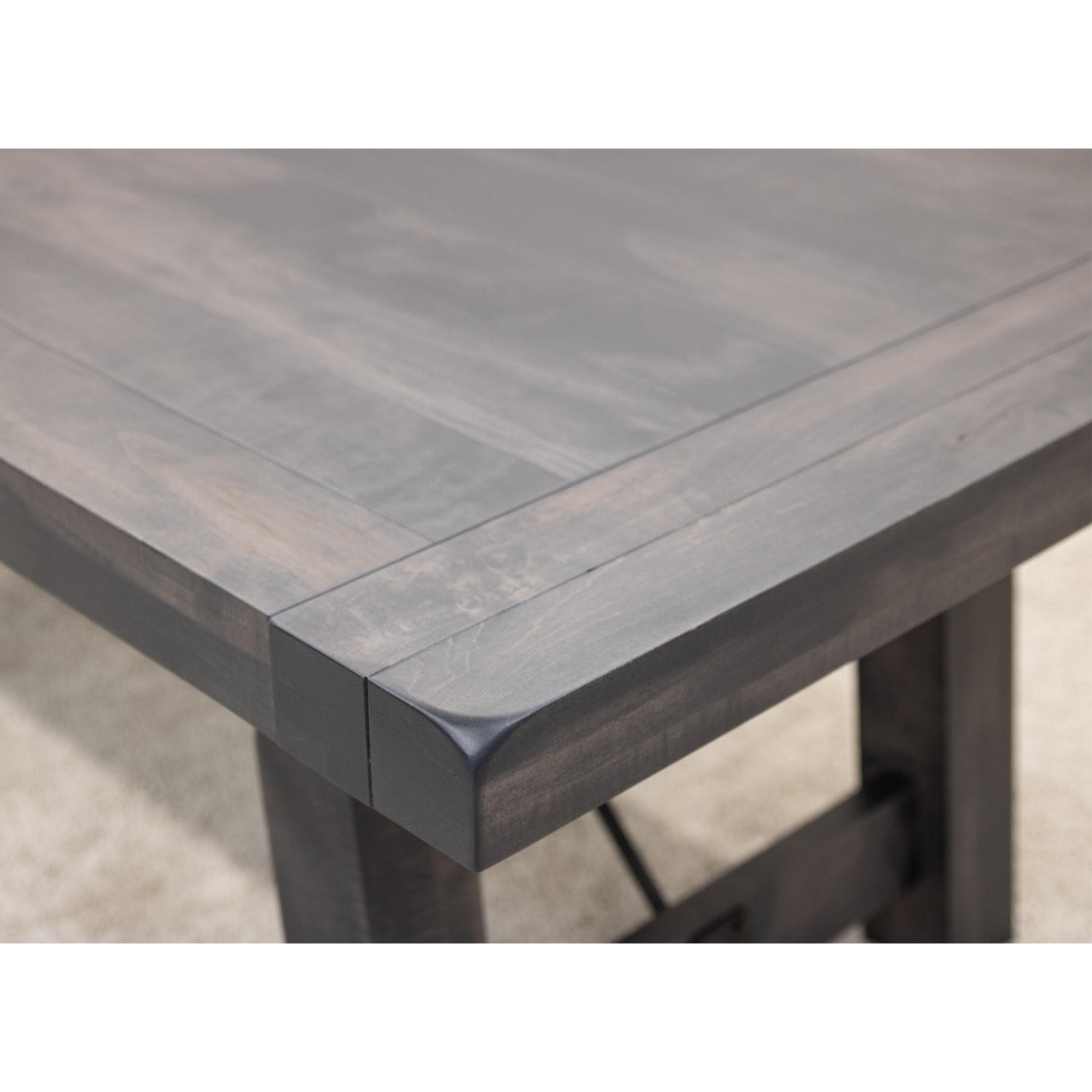 Settler's Trestle Maple Wood Extending Dining Table | GS