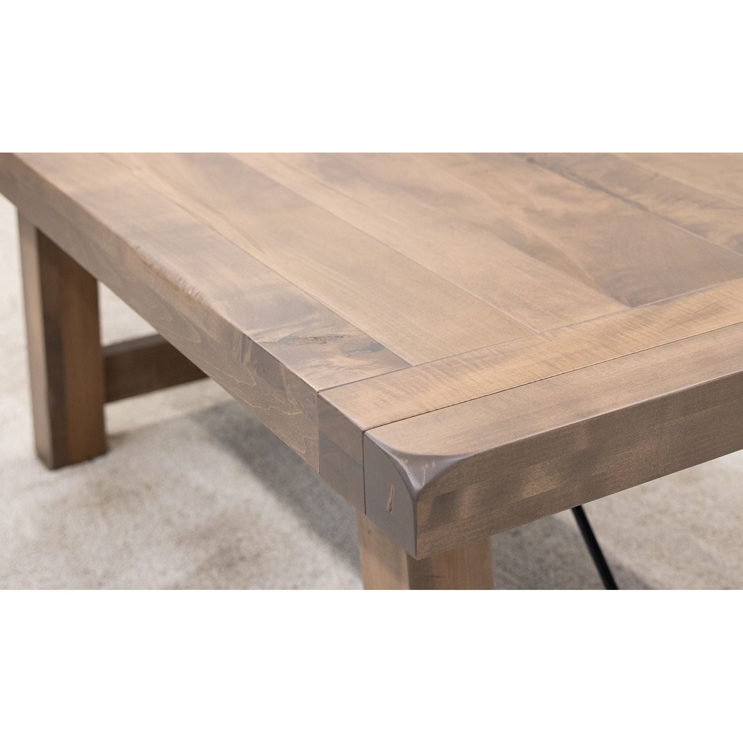 Settler's Trestle Maple Wood Extending Dining Table | WB