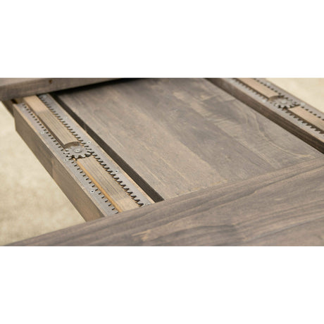 Lakeland Shaker Small White & Wood Extending Dining Table | M-AV&GS