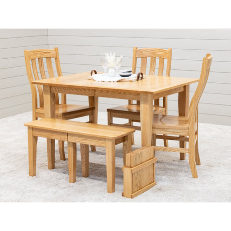 Fostoria Oak Wood Side Dining Chair | S-2