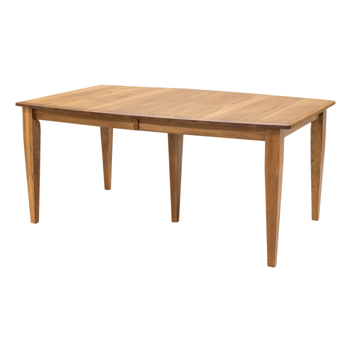 Classic Shaker Hickory Wood Extending Dining Table | HC