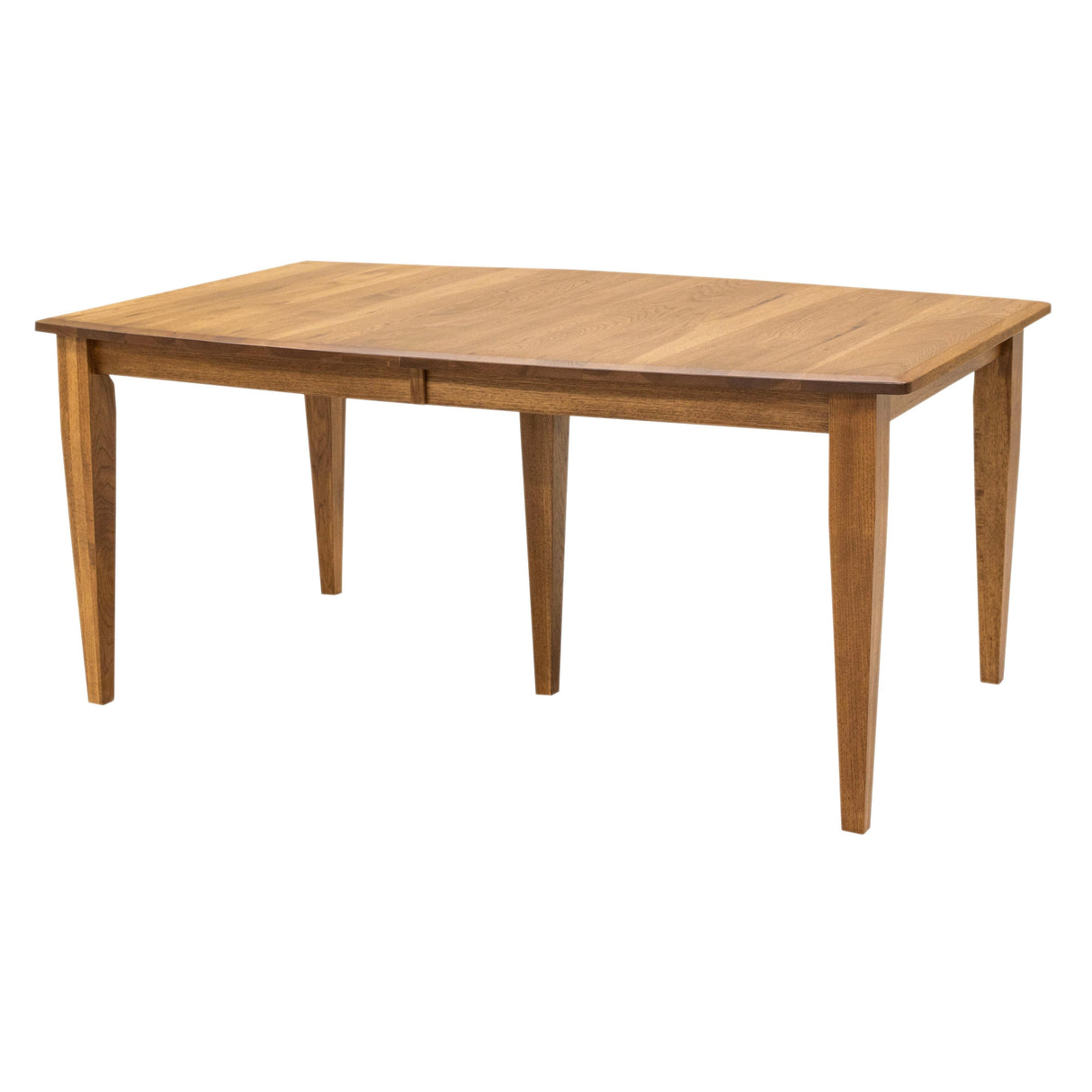 Classic Shaker Hickory Wood Extending Dining Table | HC
