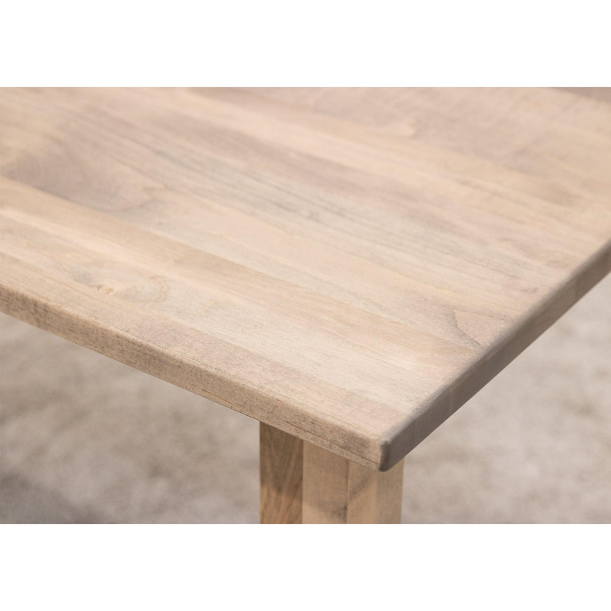 Shaker Mid Century Maple Wood Dining Table | BLS