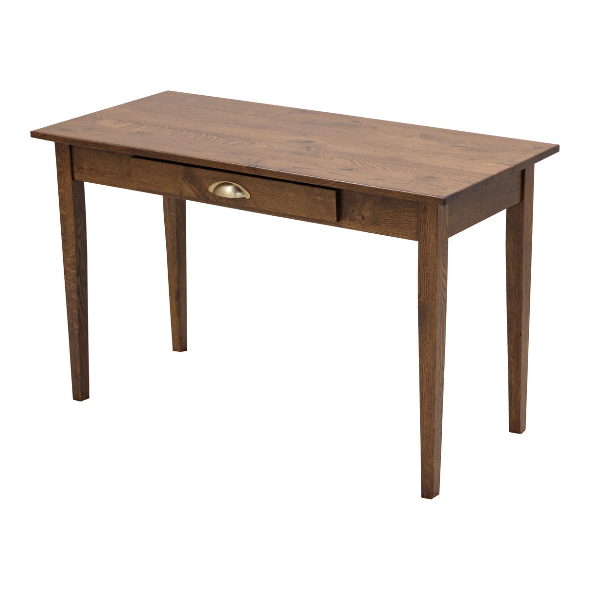 Shaker Quarter Sawn White Oak Wood Writing Desk | ASB