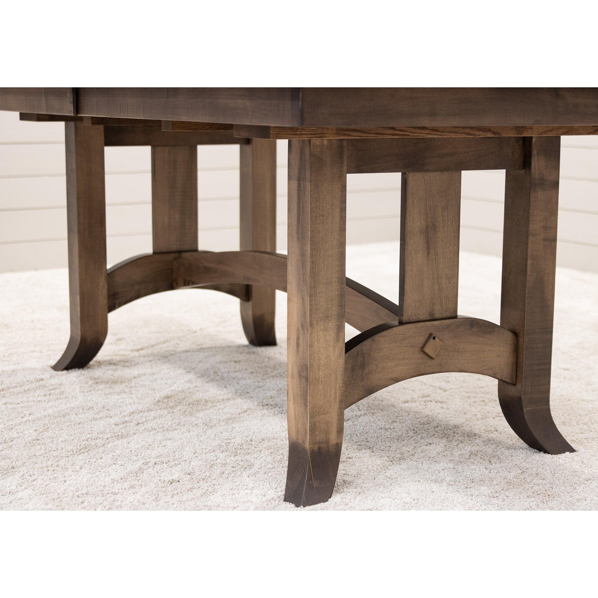 Shaker Hill Maple Wood Extending Dining Table | CO