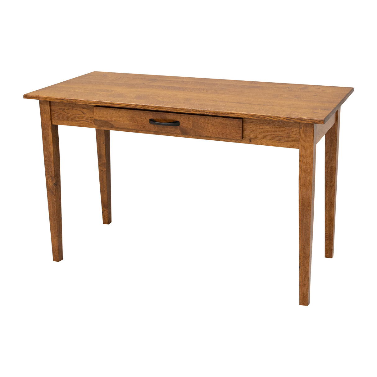 Shaker Quarter Sawn White Oak Wood Writing Desk | MC