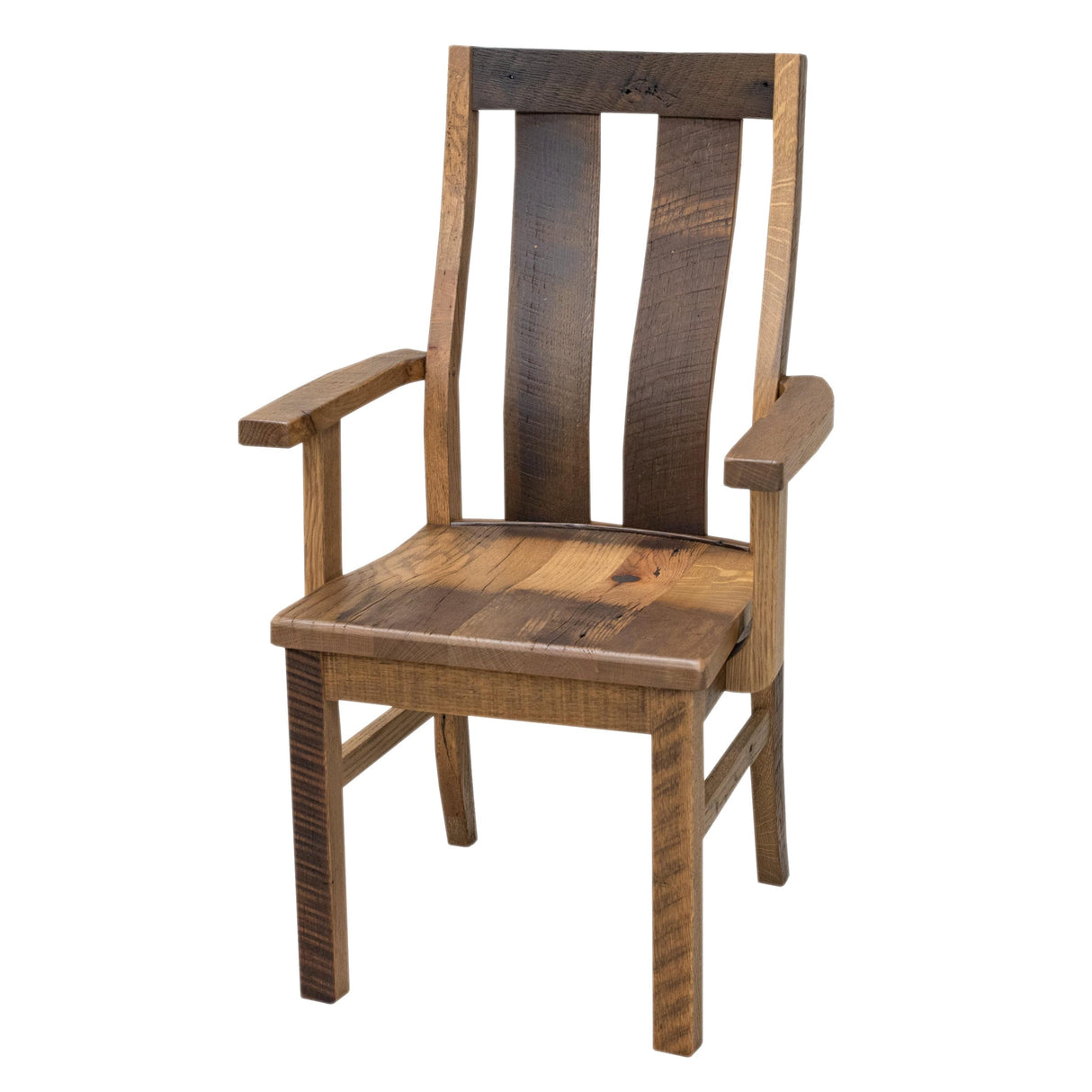 Silverton Reclaimed Wood Arm Dining Chair | DM