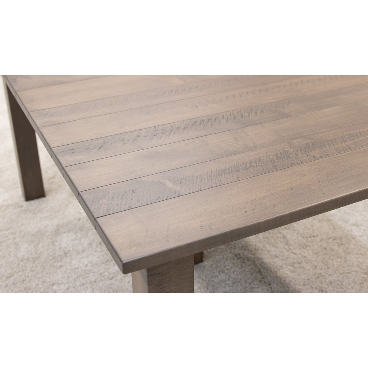 Square Leg Maple Wood Extending Dining Table | DCD