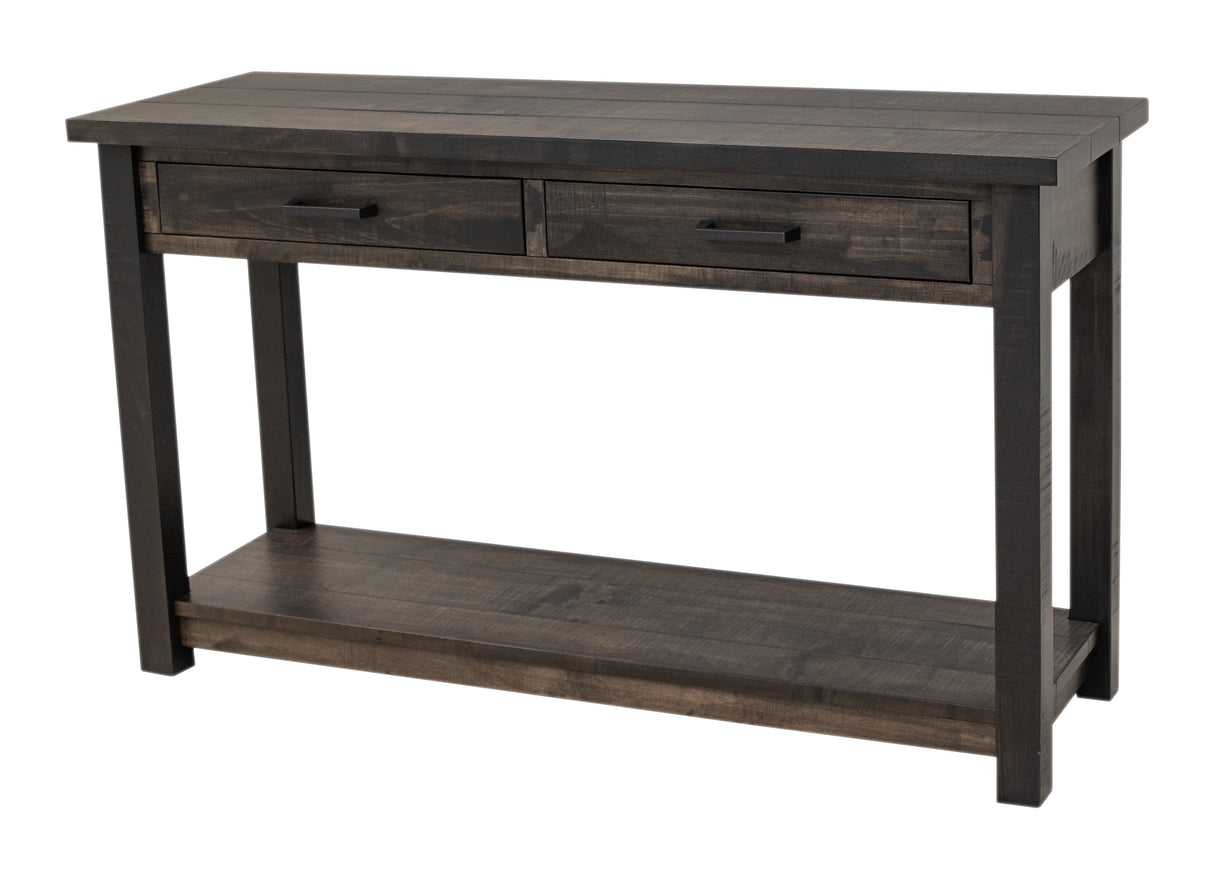 Arcadia Maple Wood Large Square Open End Table | DK
