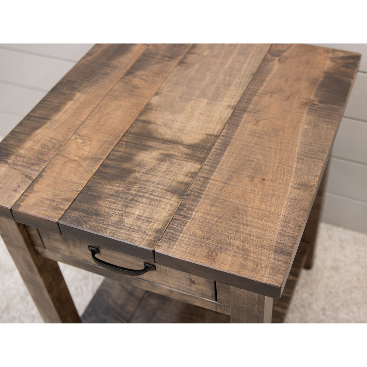 Arcadia Maple Wood Rectangle Open Coffee Table | CO