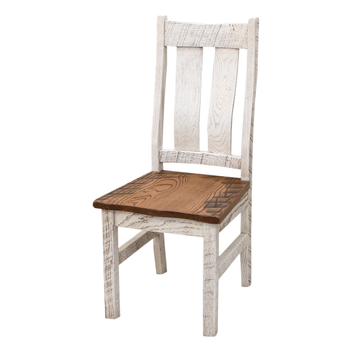 Timberland Reclaimed White & Wood Side Dining Chair