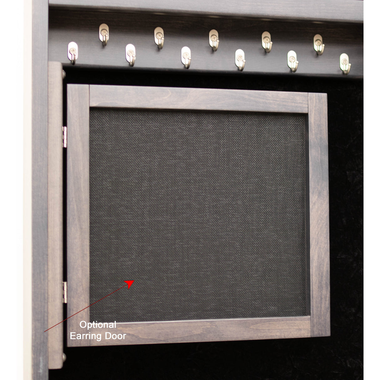 Shaker Sliding Jewelry Cheval Mirror