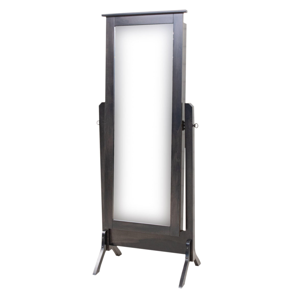 Shaker Sliding Jewelry Cheval Mirror