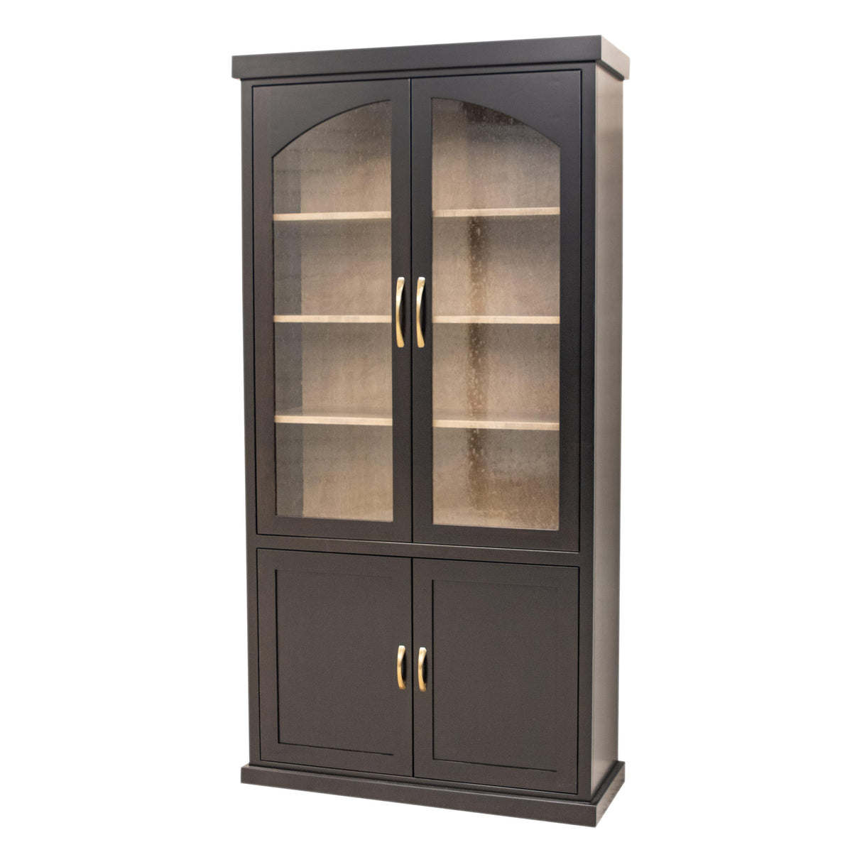 Tuscany Black & Wood Display Cabinet | M-EB&RH-WB