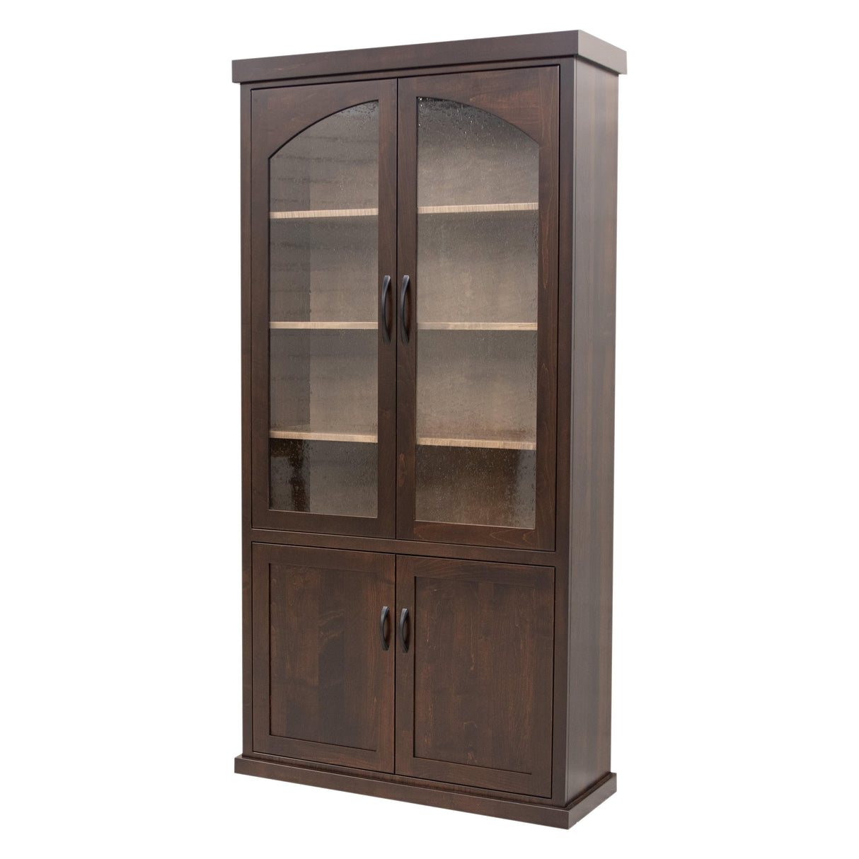 Tuscany Black & Wood Display Cabinet | M-RT&WB