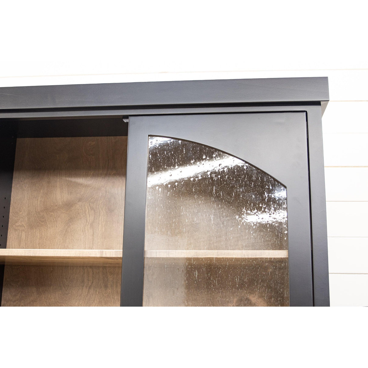 Tuscany Black & Wood Display Cabinet | M-EB&RH-WB