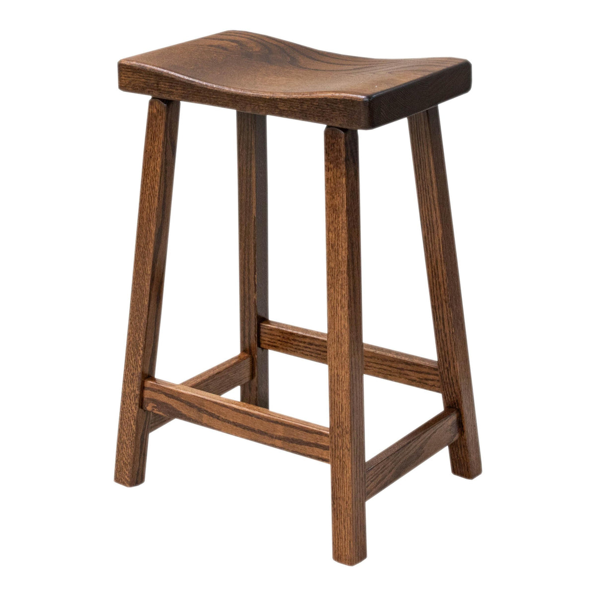 Urban 24" Oak Wood Bar Stool | ASB