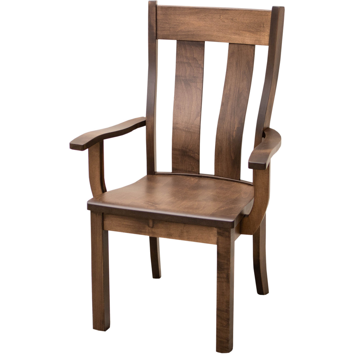 Urbana Maple Wood Arm Dining Chair | CO
