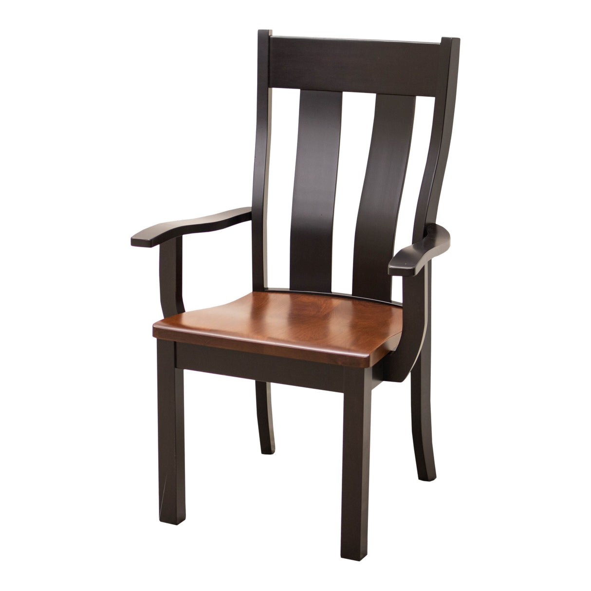 Urbana Black & Wood Arm Dining Chair | M-EB&C-MC
