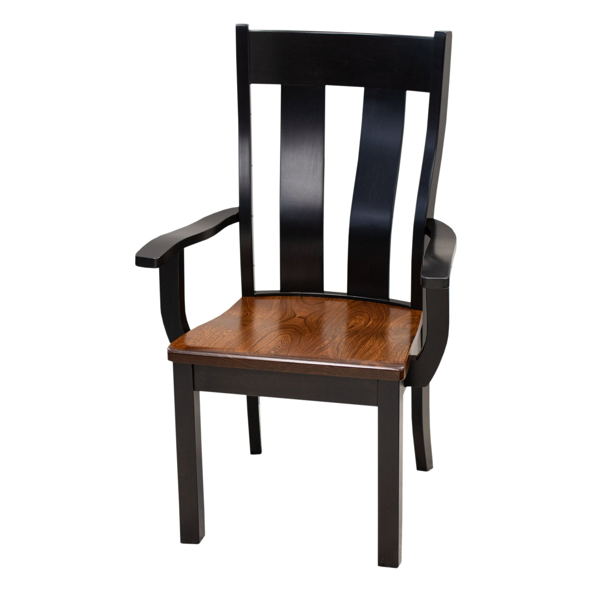 Urbana Black & Wood Arm Dining Chair | M-EB&E-MC