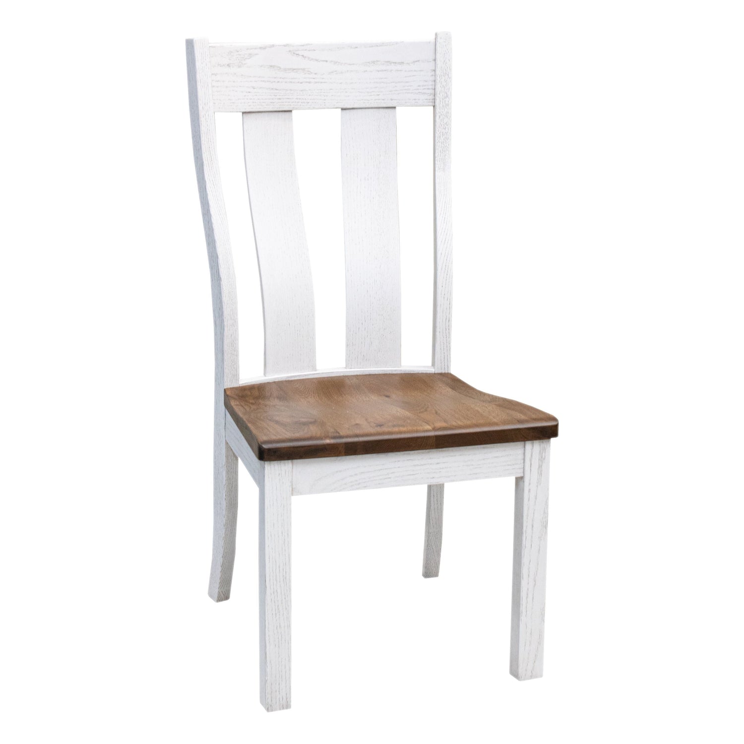 Urbana White & Wood Side Dining Chair | O-GW&RH-CO