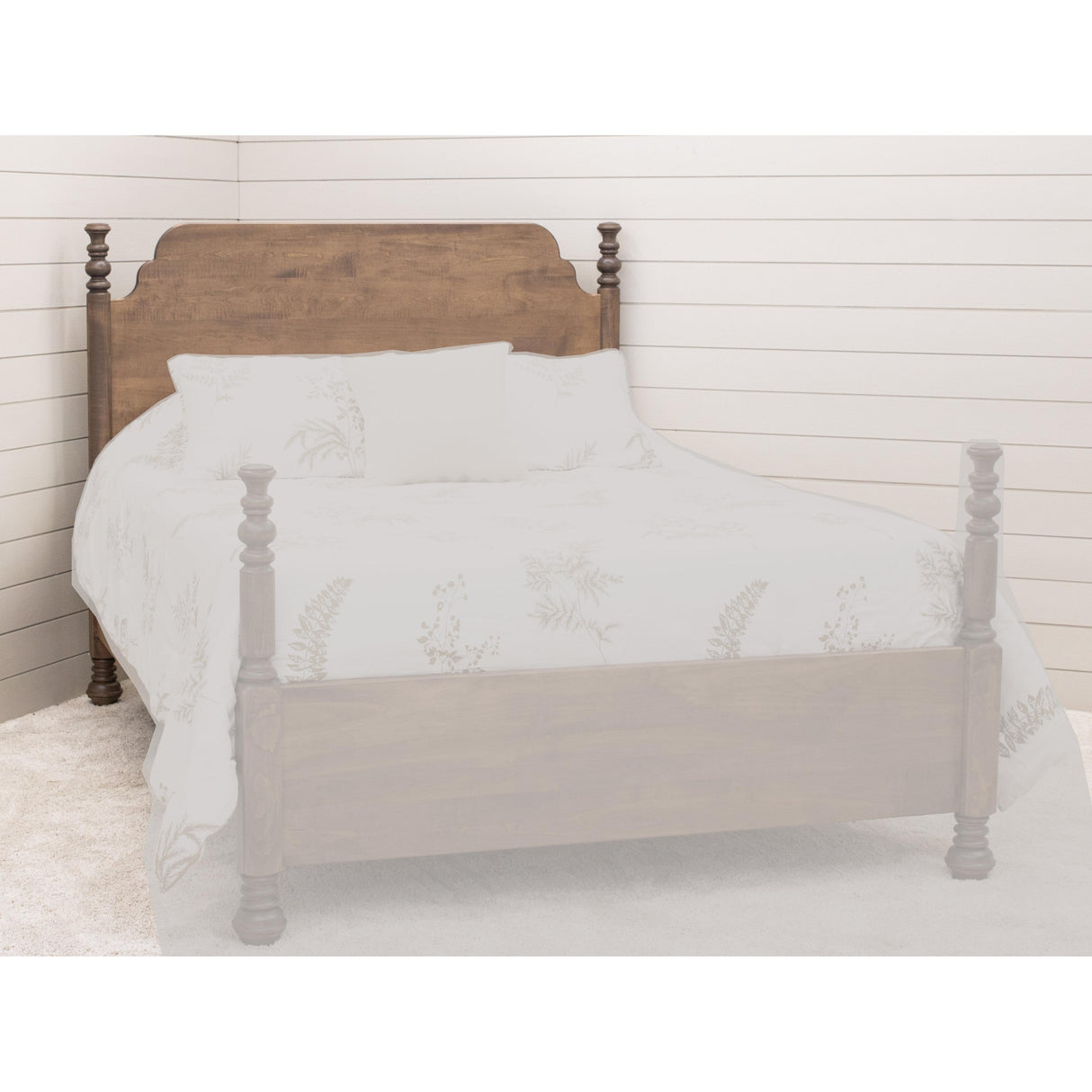Augustine Poster Solid Wood Headboard Only