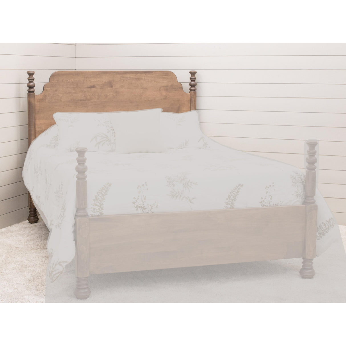 Augustine King Maple Wood Four Poster Bed | WB